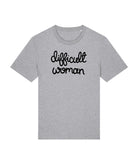 grey difficult woman tee